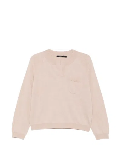 Seventy Chest-pocket Sweater In Neutral