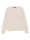 Seventy Diamond-pattern Sequin-embellished Sweater In Neutral