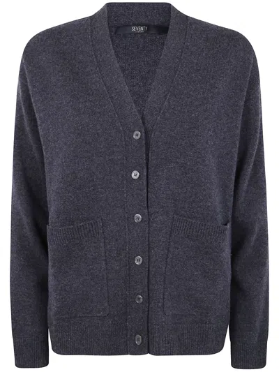 Seventy Classic Cardigan In Blue