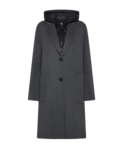 SEVENTY DOUBLE-FACED HOODED COAT