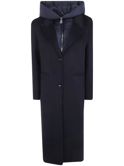 Seventy Coat Double Wool Blend In Blue