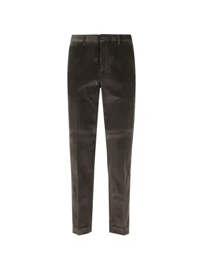 Seventy Corduroy Straight-leg Trousers In Brown