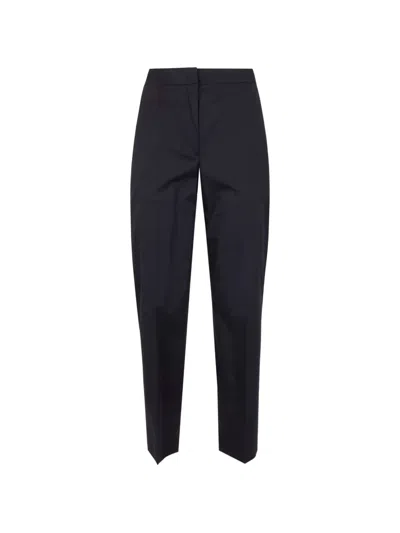 Seventy Cotton Trousers In Black