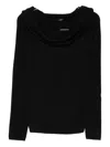 Seventy Cowl-neck Sweater In Black