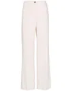 Seventy Cream Clothing Trousers In Pink