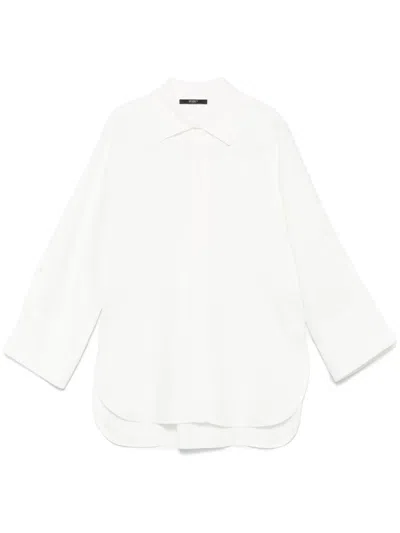 Seventy Crepe Shirt In White