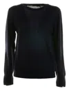Seventy Crew-neck Long-sleeve Sweater In Blue