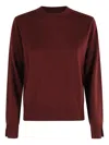 Seventy Crew-neck Long-sleeves Sweater In Red