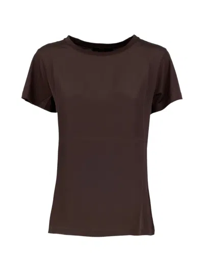 Seventy Crew-neck T-shirt In Brown