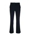 Seventy Cropped Tailored Trousers In Blue