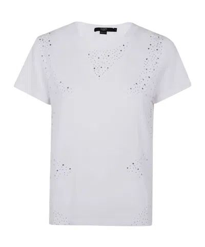 Seventy Crystal-embellished T-shirt In White