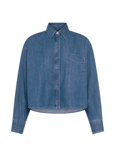 Seventy Denim Shirt In Blue