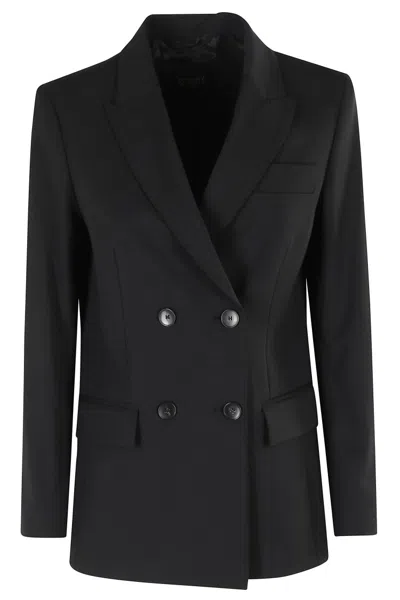 SEVENTY SEVENTY DOUBLE-BREASTED BLAZER WITH TAILORED FIT