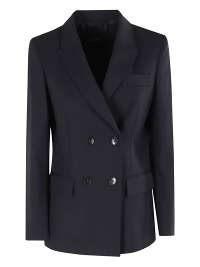SEVENTY DOUBLE-BREASTED PEAK-LAPELS BLAZER