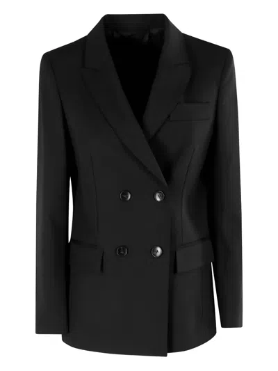 SEVENTY DOUBLE-BREASTED PEAK-LAPELS BLAZER