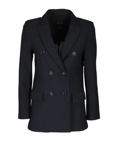 SEVENTY DOUBLE-BREASTED TAILORED BLAZER