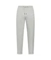 Seventy Drawstring Cuffed Track Pants In Gray