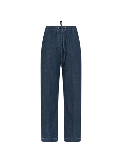 Seventy Drawstring Trousers In Blue