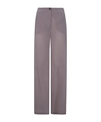 Seventy Elastic Waist Casual Pants In Gray