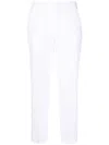 Seventy Elasticated-waist Slim Chinos In Weiss