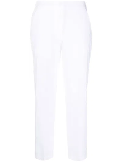 Seventy Elasticated-waist Slim Chinos In Weiss