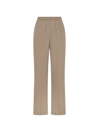 Seventy Elasticated-waistband Trousers In Neutral