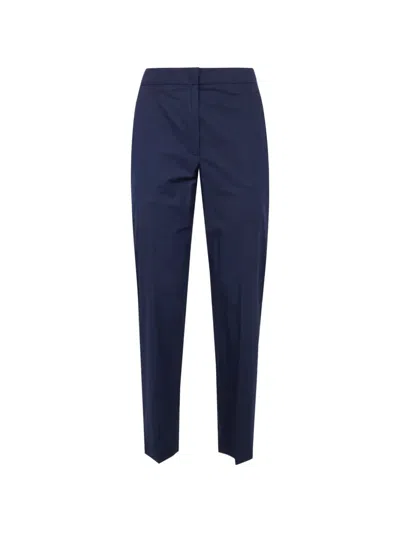 Seventy Elastic-waistband Trousers In Blue
