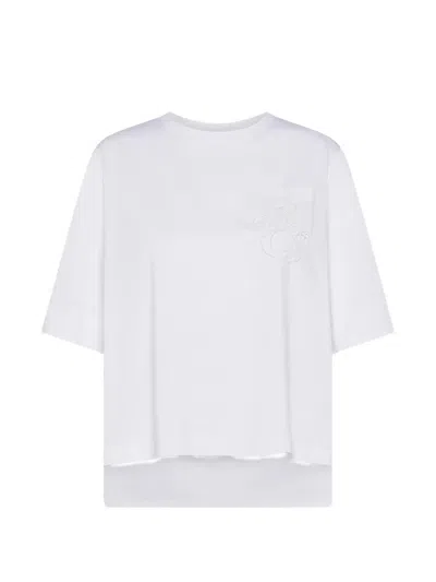 Seventy Embroidered Pocket T-shirt In White