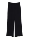 Seventy Flared Pants In Blue Wool In Blue