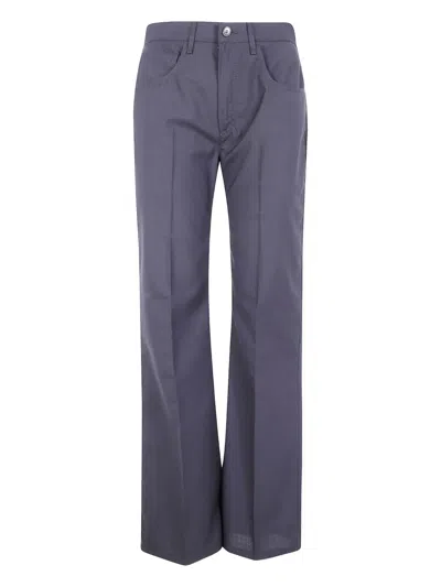 SEVENTY FLARED WOOL TROUSERS