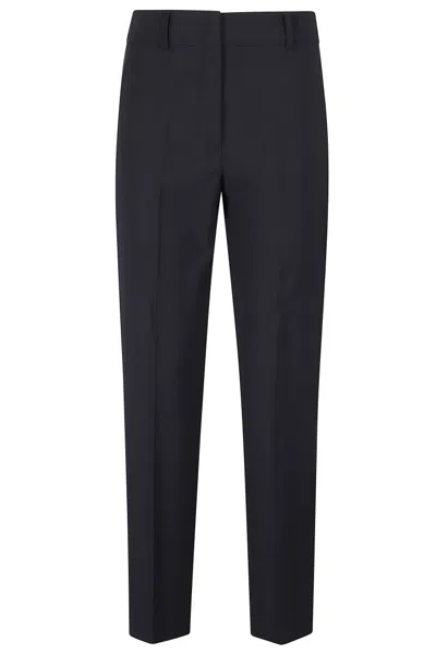 SEVENTY FRESH WOOL TROUSERS - BLUE