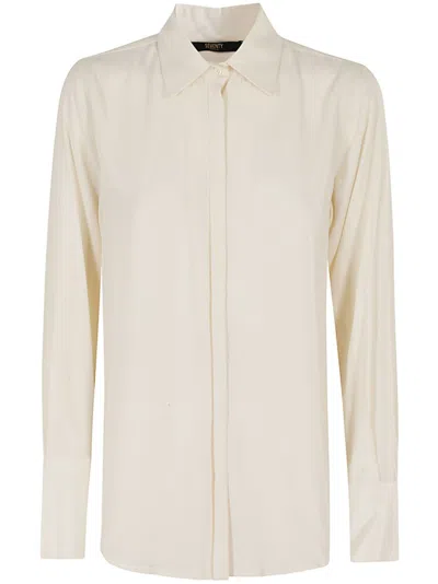 SEVENTY GEORGETTE-CREPE SHIRT