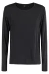 Seventy Long-sleeve T-shirt In Black