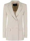 Seventy Grey Poliammide Elastane Jackets In Neutral