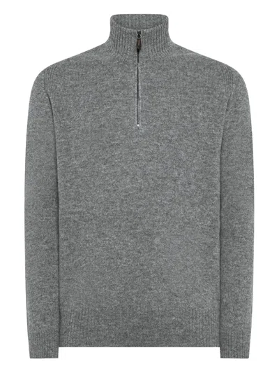SEVENTY HALF-ZIP LONG-SLEEVE SWEATER