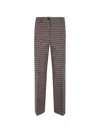 Seventy Houndstooth-pattern Tailored Trousers In Multi