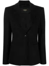Seventy Single-breasted Blazer In Black