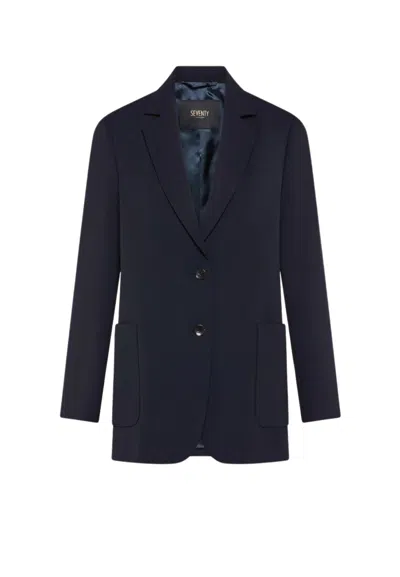 Seventy Jacket  Monopetto In Blue