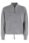 Seventy Jacket With Embroidery In Gray