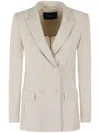 Seventy Grey Poliammide Elastane Jackets In Gray