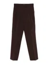 Seventy Trousers Brown In Brown