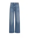 Seventy High-waist Straight-leg Jeans In Blue