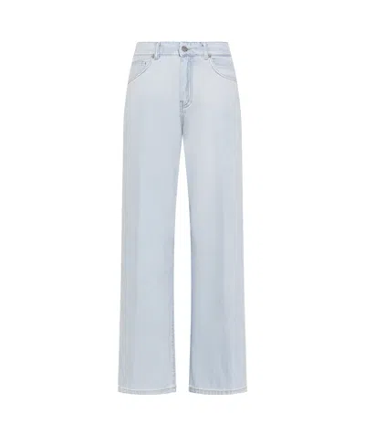 Seventy Jeans With Belt Loops In Blue