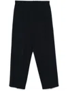 Seventy Knitted Straight-leg Trousers In Blue