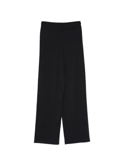 Seventy Knitted Trousers In Black