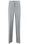 Seventy Knitwear Trousers With Elastic Back In Grey