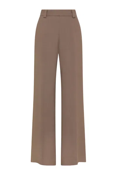 Seventy Light Cream Trousers  In Brown