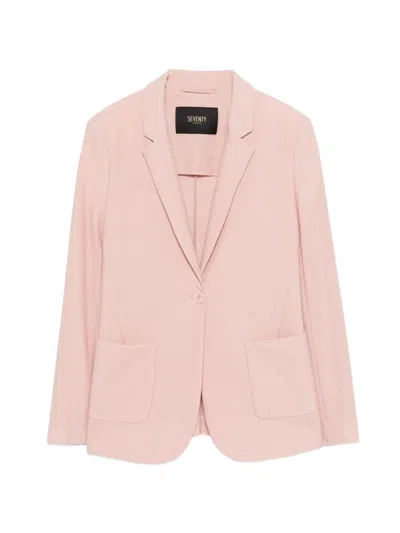 Seventy Link Tech Bistretch Jacket In Pink