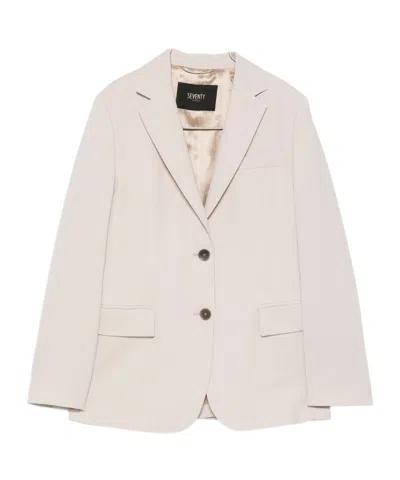 Seventy Logo Casual Jacket In Pink