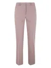 Seventy Logo-pocket Detail Trousers In Pink
